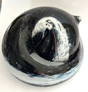 Memorial Sleeping Cat with Infused Cremation Ash